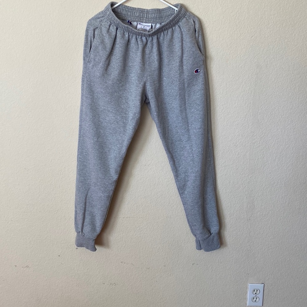 champion grey sweats
